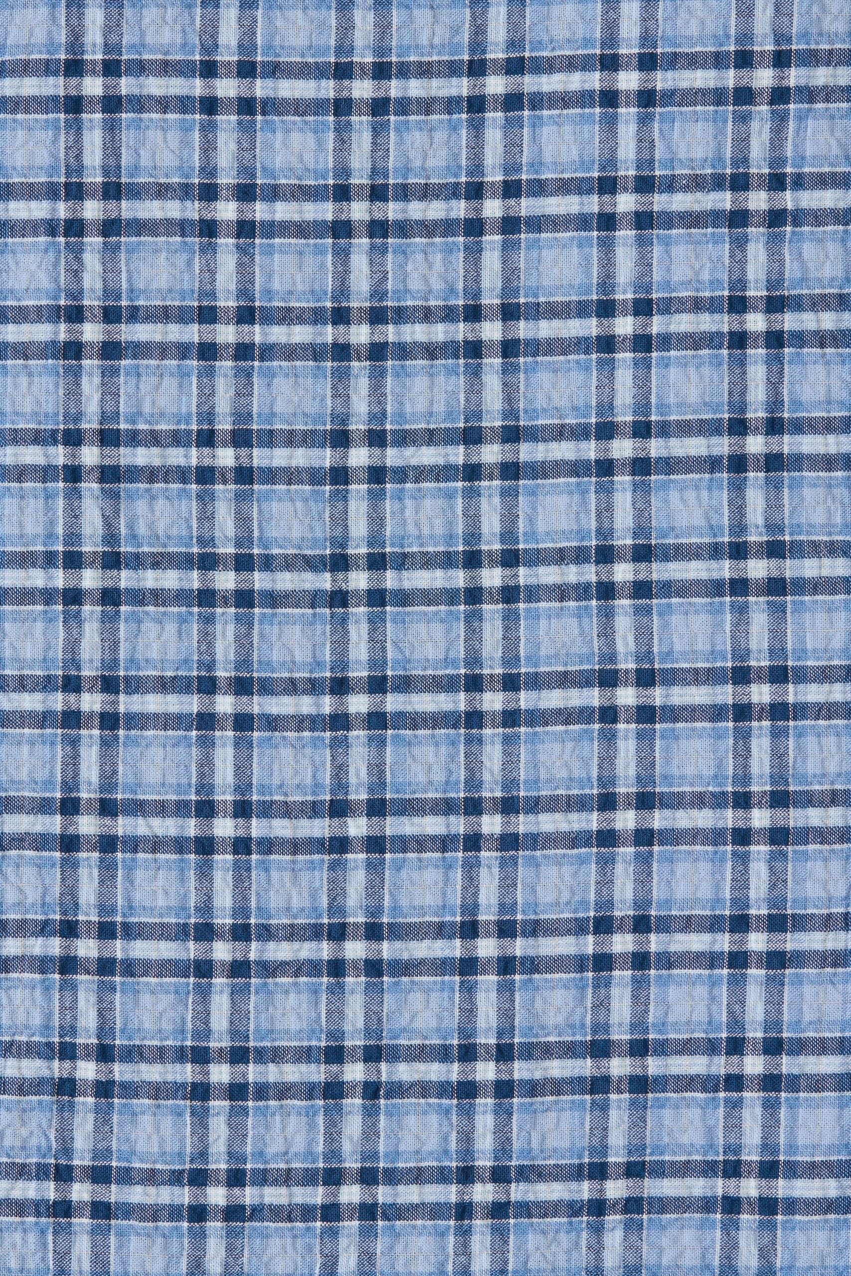 Agora Skirt Vintage Blue Check - Image 5