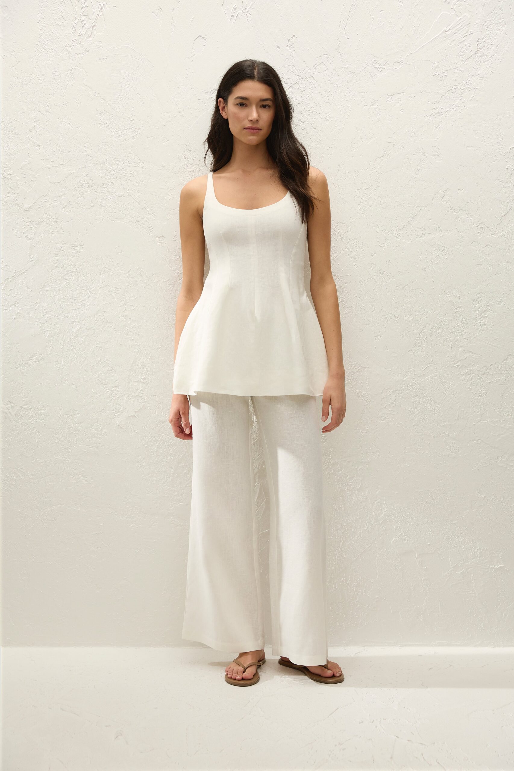 Syna Top White - Final Sale