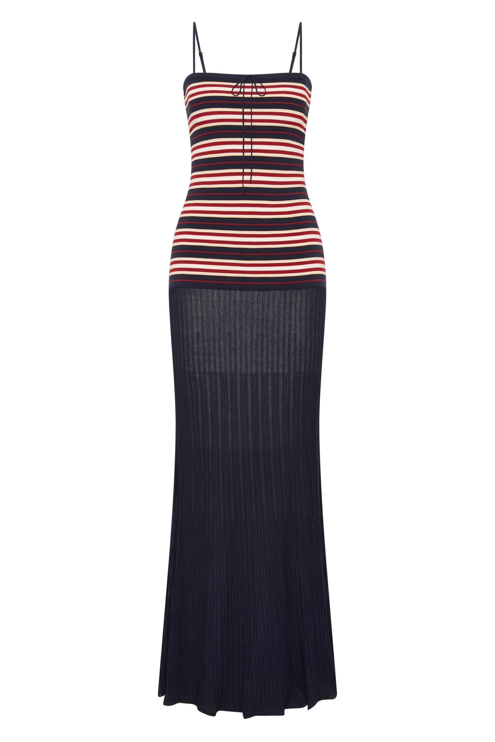 Doris Maxi Dress Cila Stripe Navy - Image 7