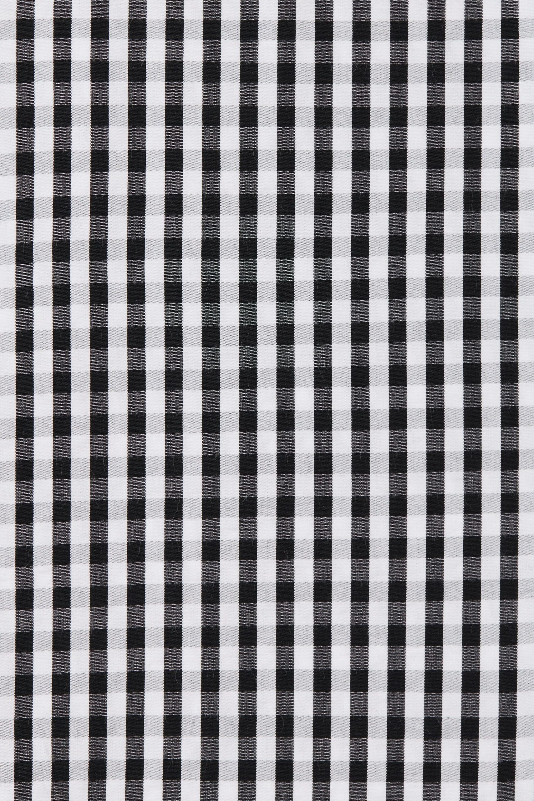 Claudine Pant Black Textured Gingham - Final Sale - Image 5