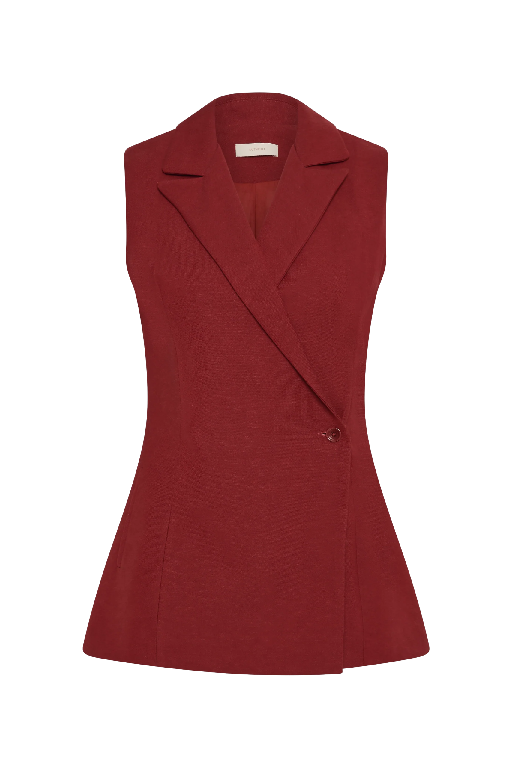 Florine Blazer Deep Red - Final Sale - Image 6