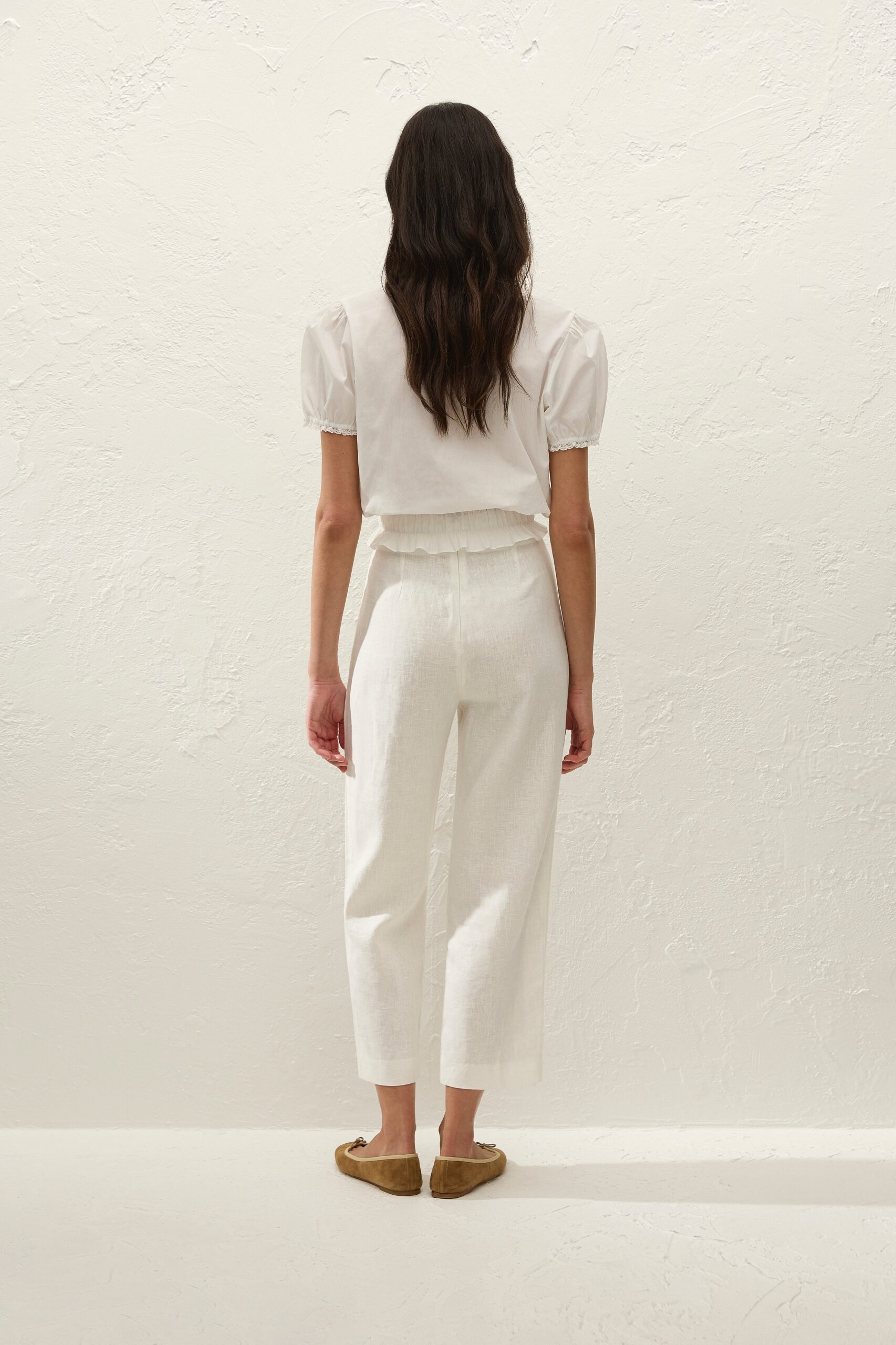 Fiora Blouse Fresco Lace White - Final Sale - Image 4
