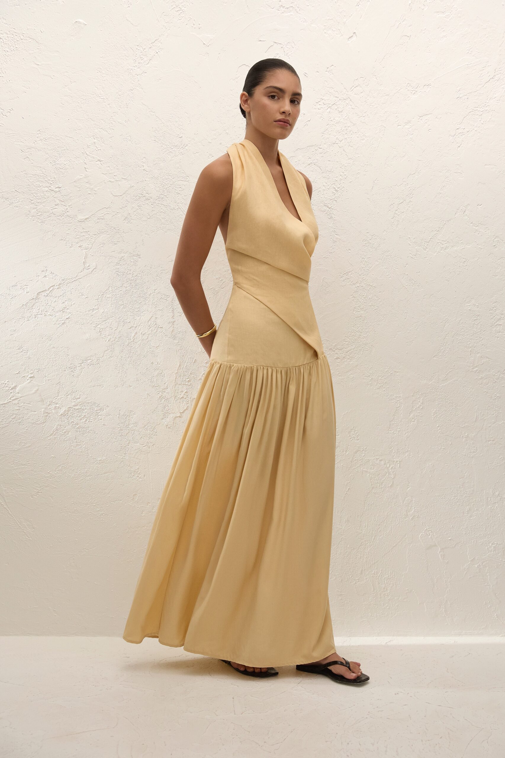 Blanca Maxi Dress Daffodil