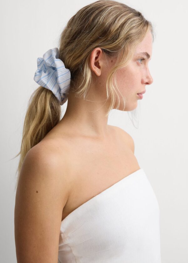 Hair Scrunchie Elisa Stripe