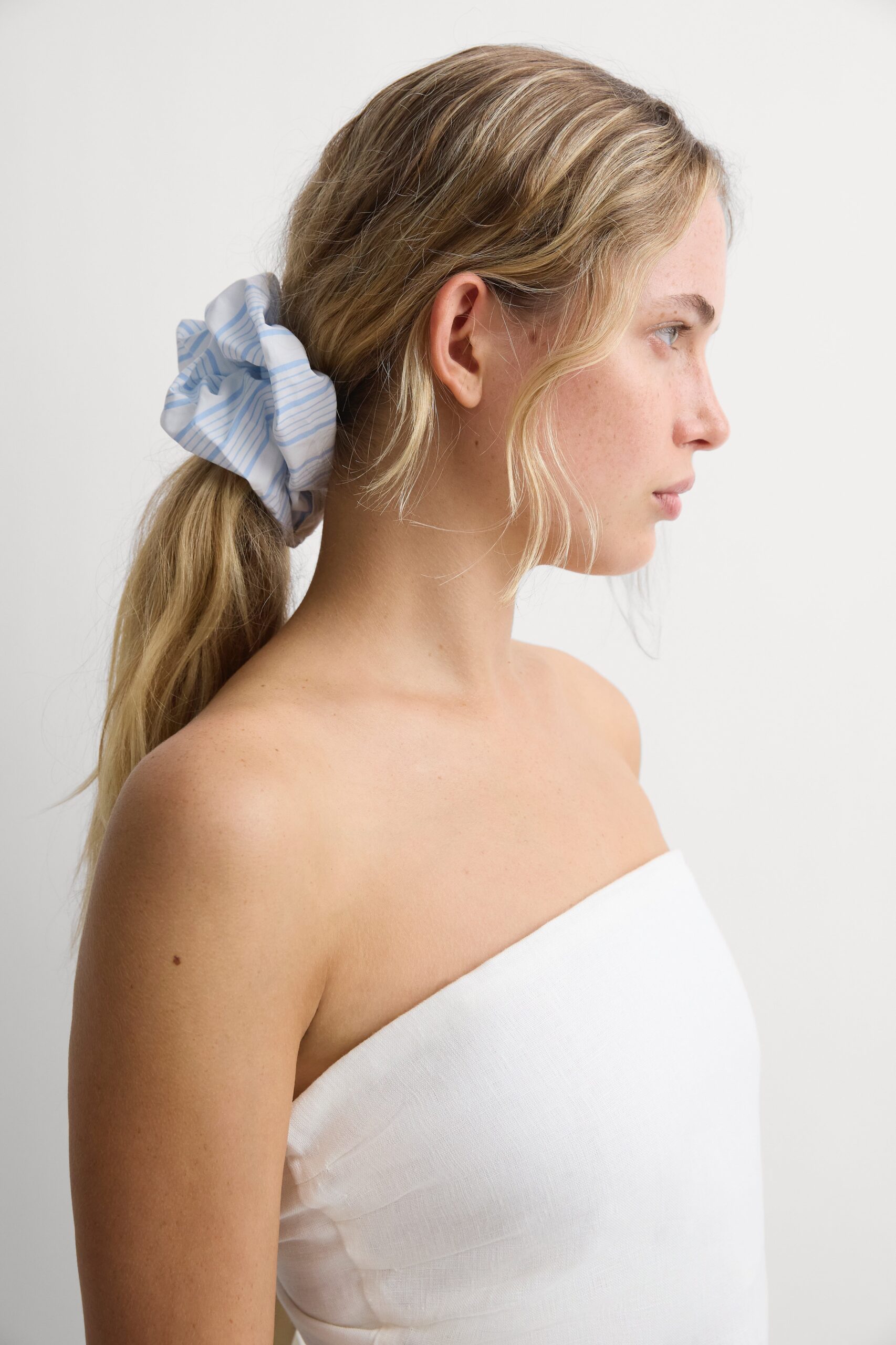 Hair Scrunchie Elisa Stripe