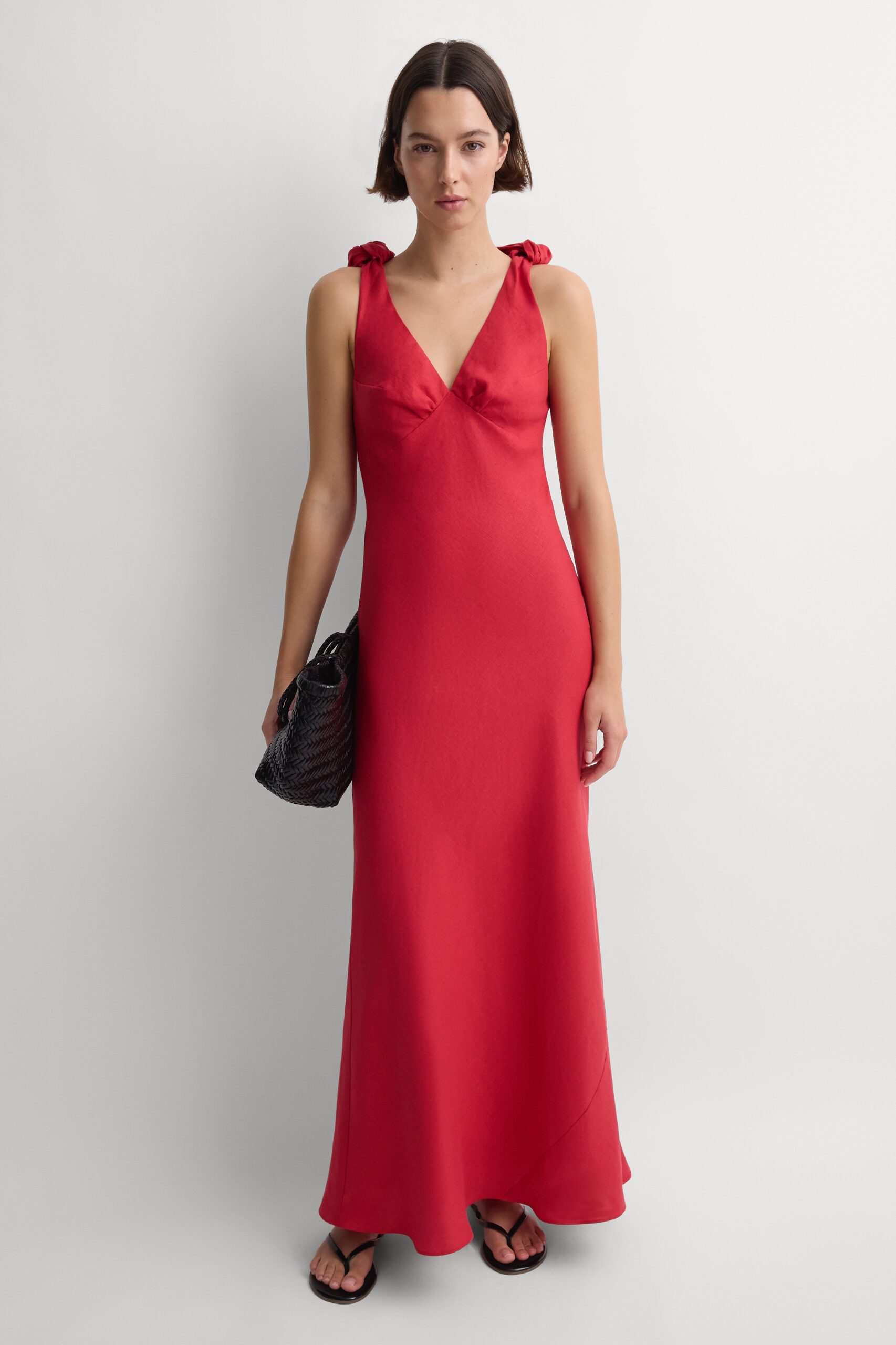 Solana Maxi Dress Red