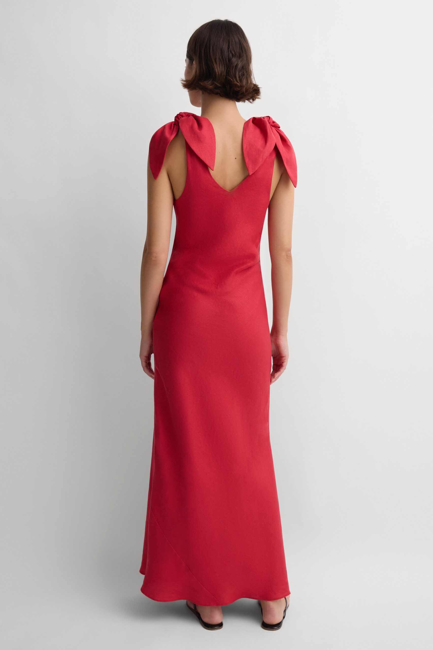 Solana Maxi Dress Red - Image 4