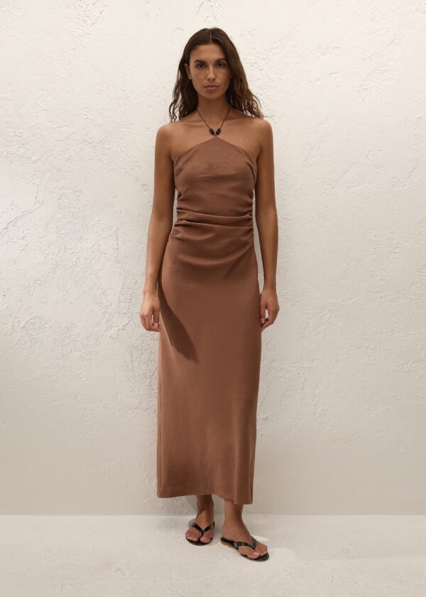 Natalia Midi Dress Cacao