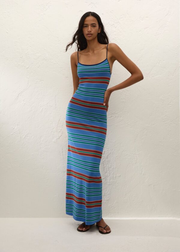 Lucy Maxi Dress Juan Stripe