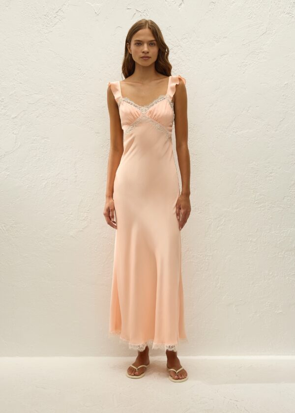Sella Maxi Dress Vintage Pink