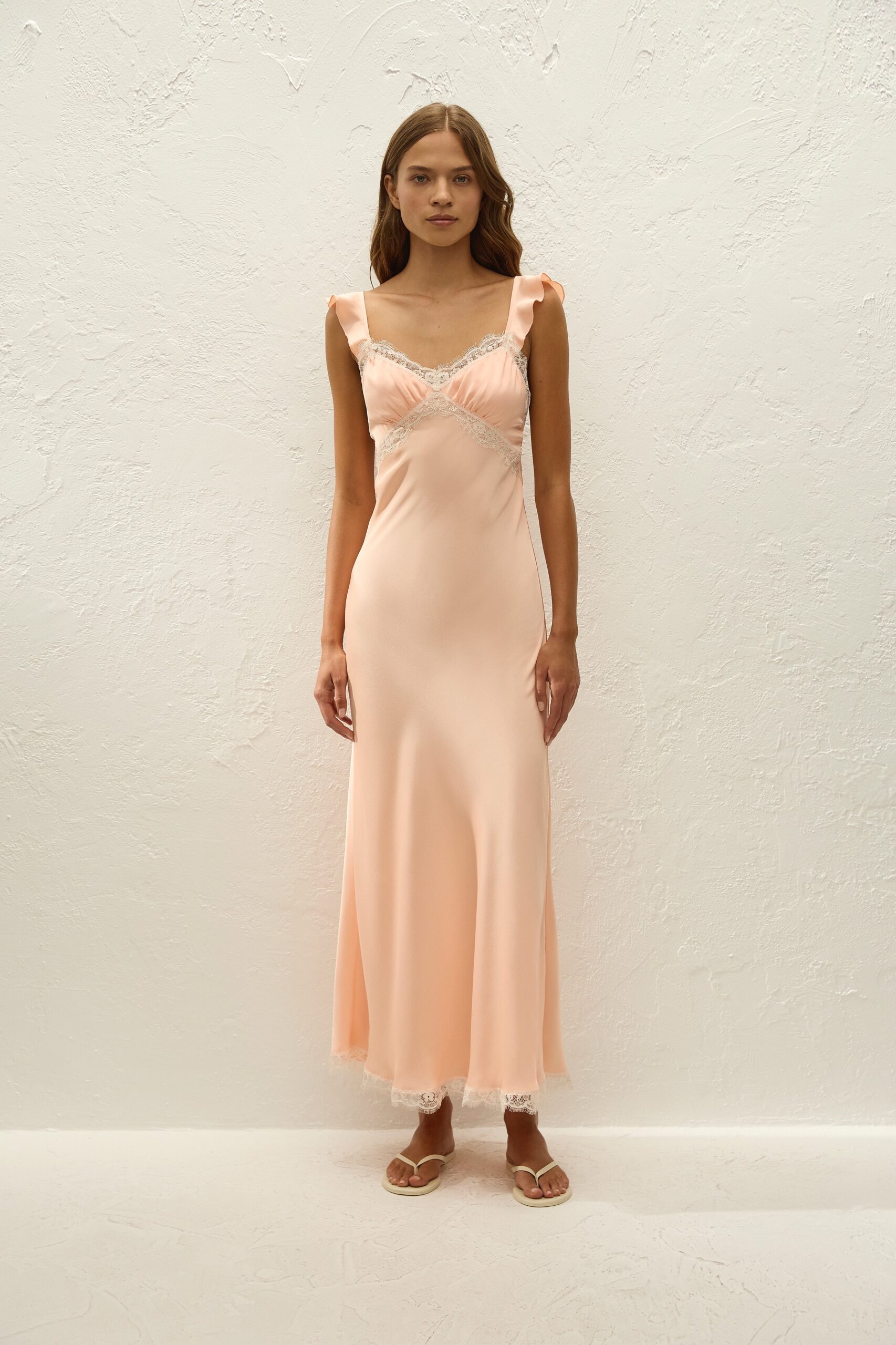 Sella Maxi Dress Vintage Pink