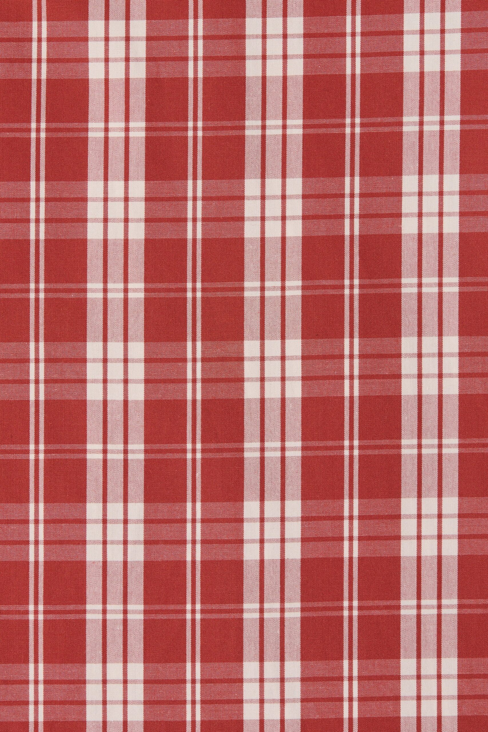 Belinha Mini Dress Ines Check Terra Rosso - Image 6