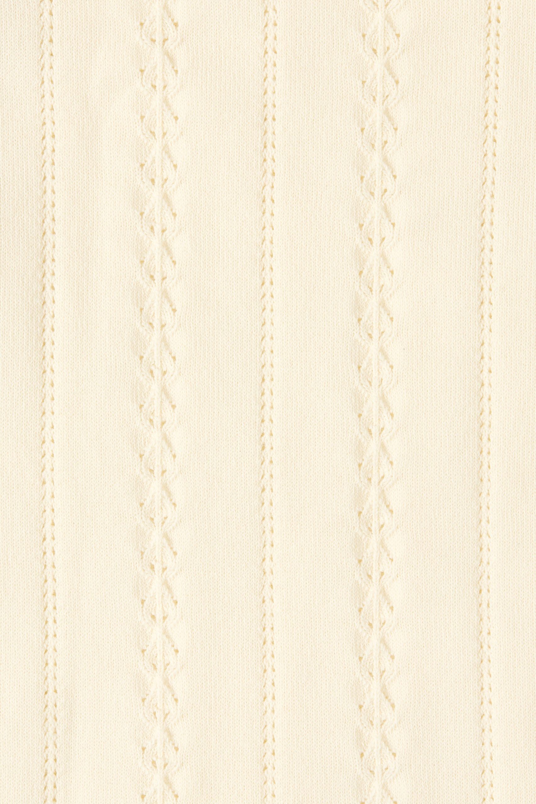 Mieralla Maxi Skirt Maja Pointelle Vintage White - Image 5