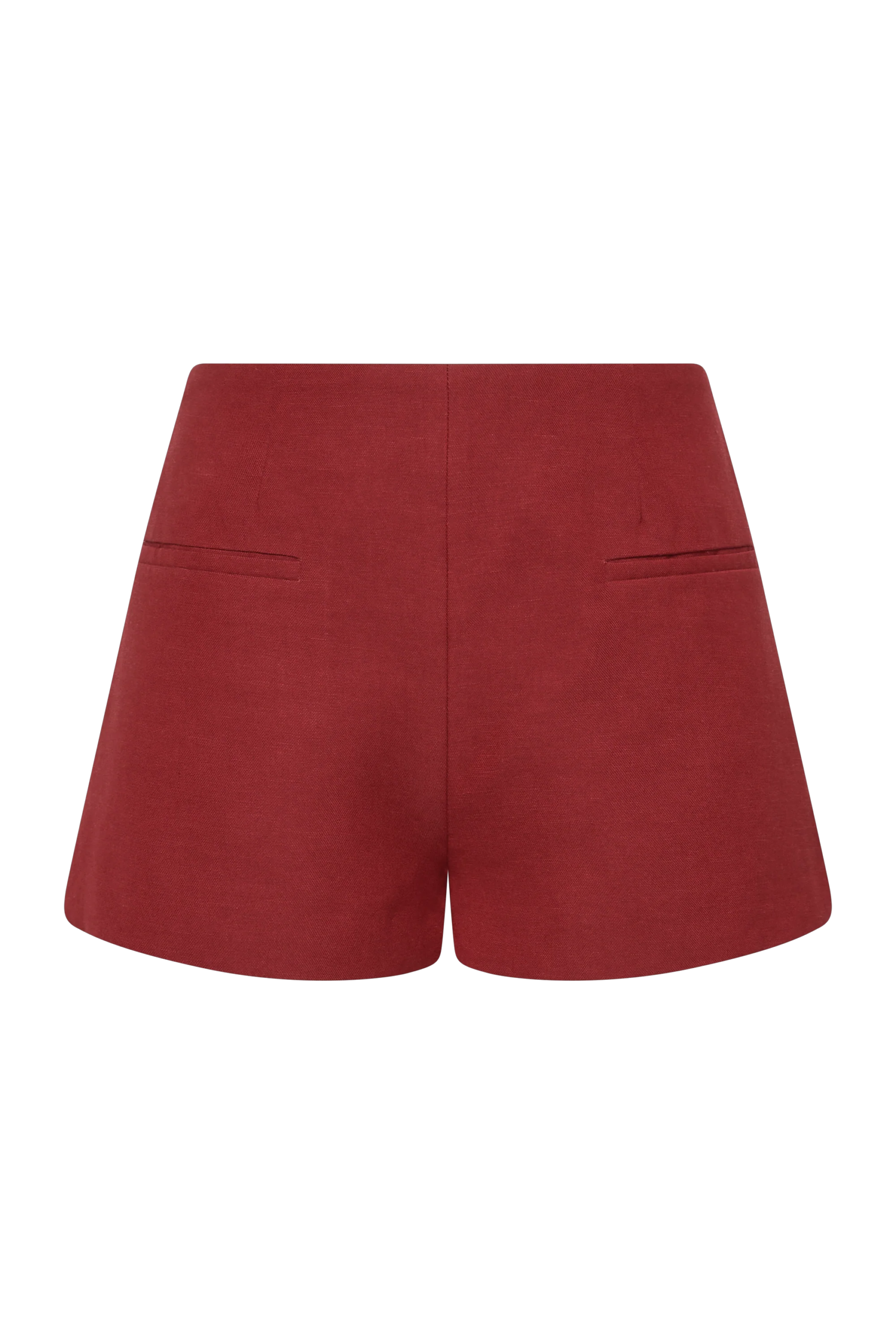 Florine Mini Shorts Deep Red - Final Sale - Image 6