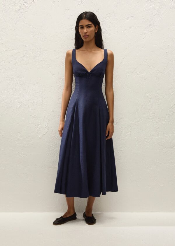 Adalee Midi Dress Navy