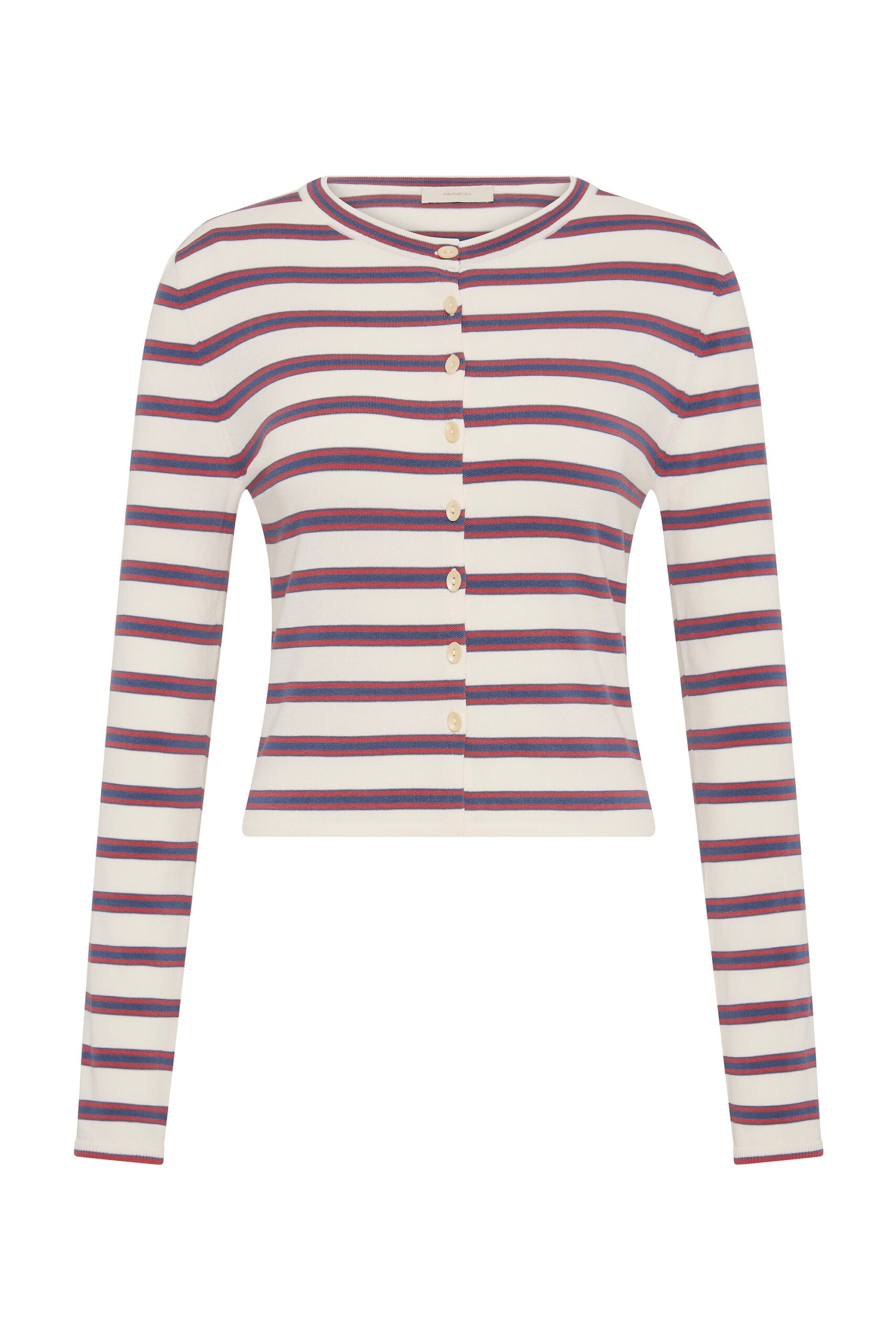 Cinta Cardigan Vintage Breton Stripe Micro - Image 7