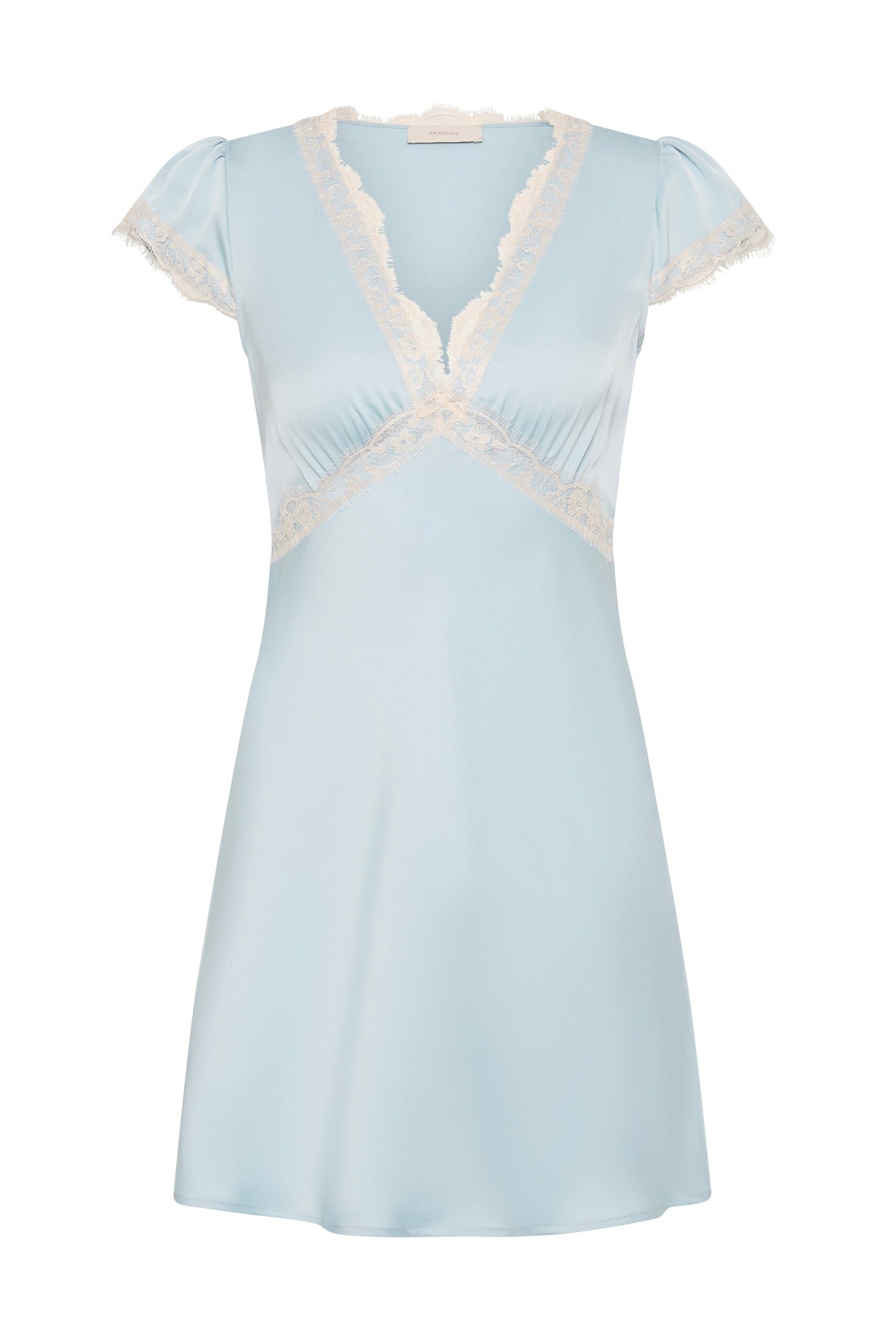 Verena Mini Dress Vintage Blue - Image 7