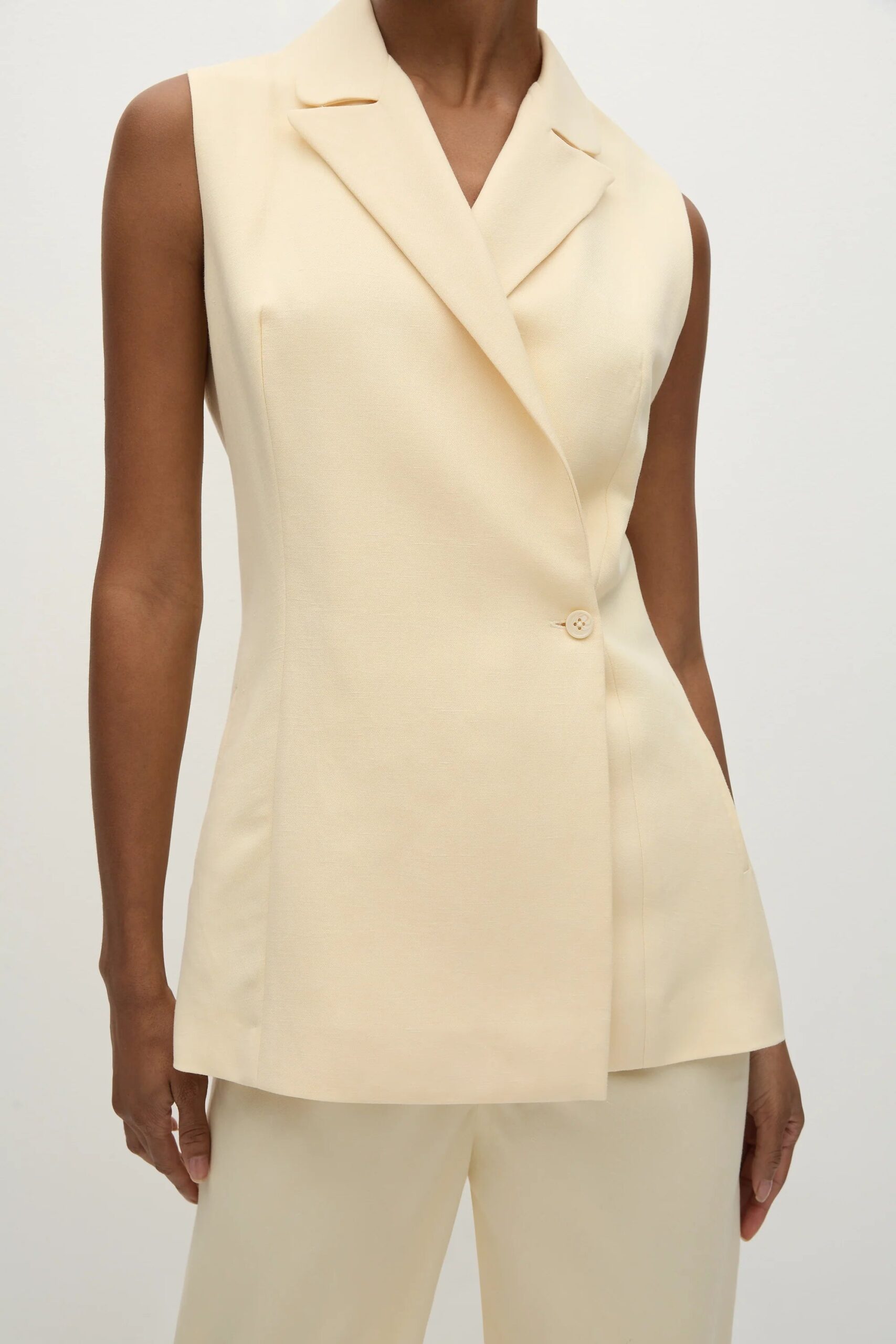 Florine Blazer Butter - Final Sale - Image 3