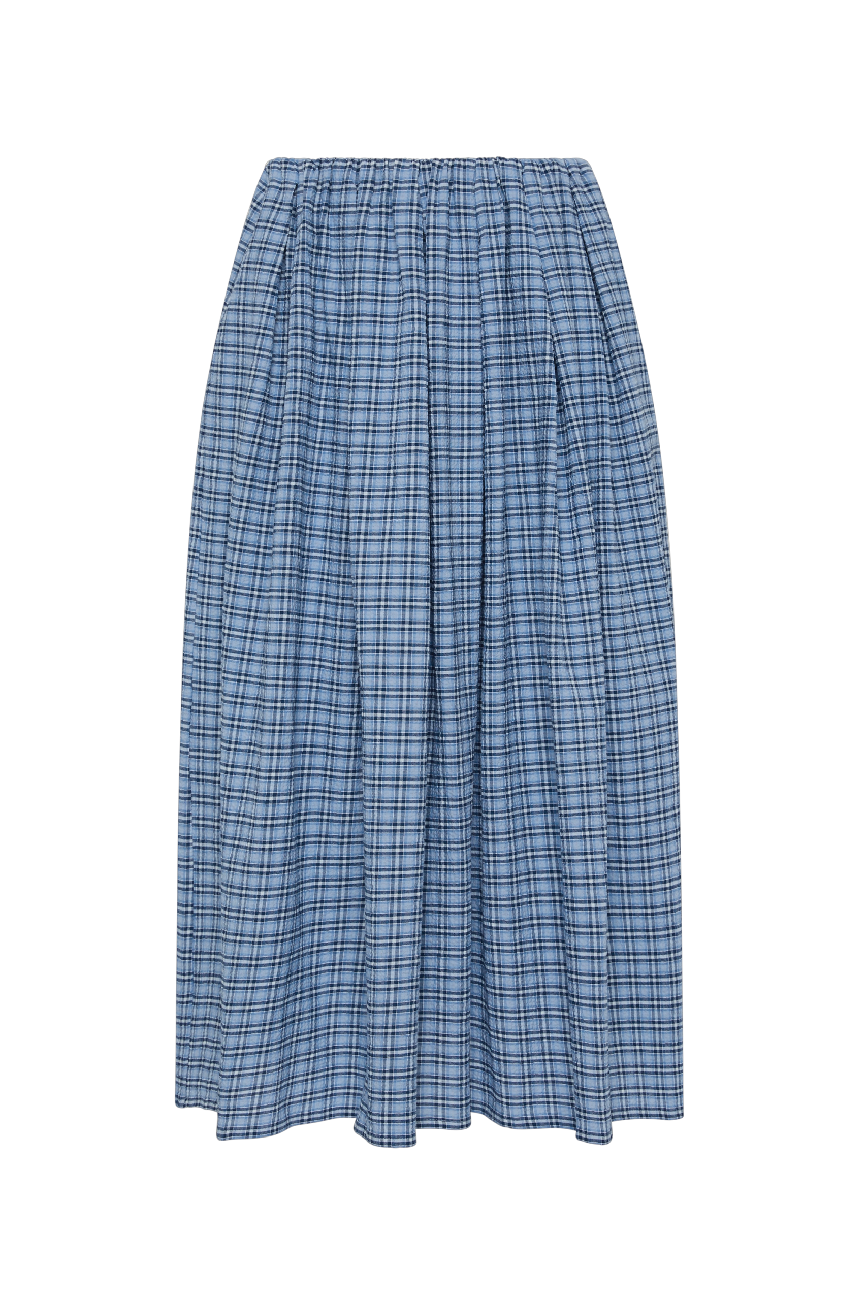 Agora Skirt Vintage Blue Check - Image 6