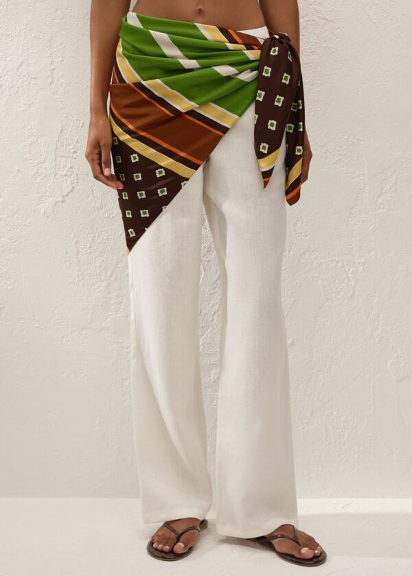 Soleil Waist Scarf Valencia Stripe