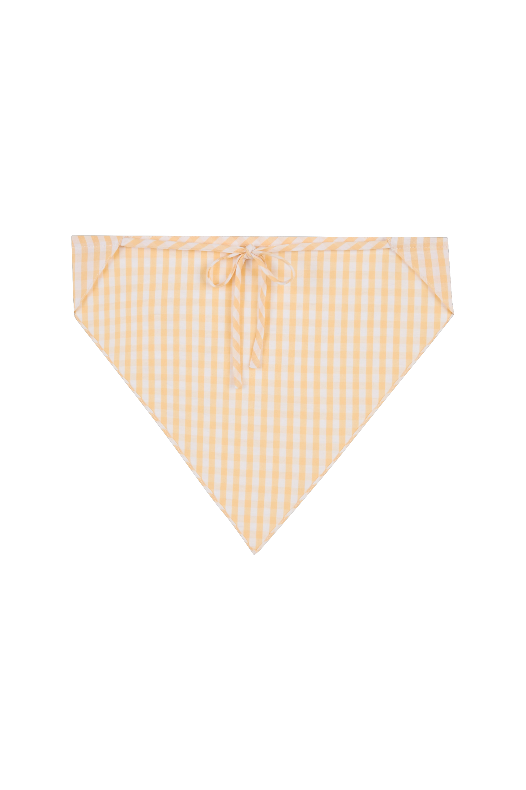Lucia Head Scarf Butter Textured Gingham - Image 8